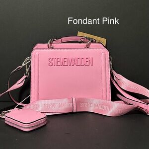 Steve Madden Fondant Pink  BEVELYN bag.
